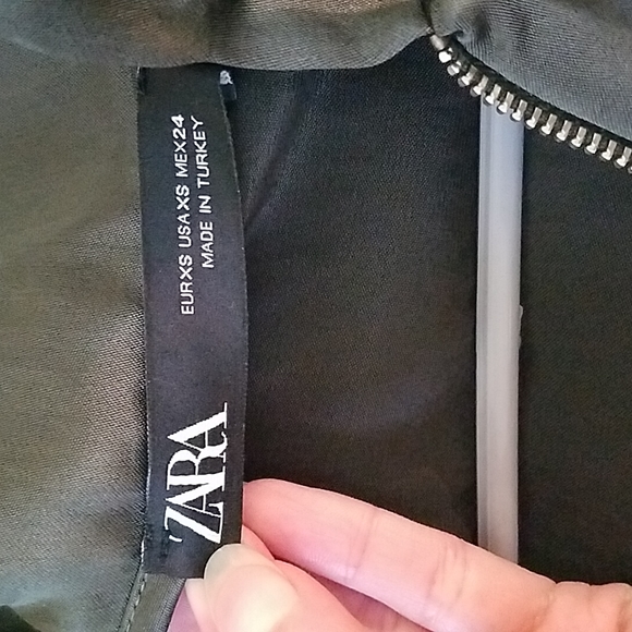 Zara Hooded Zip Up Jacket - Picture 4 of 4